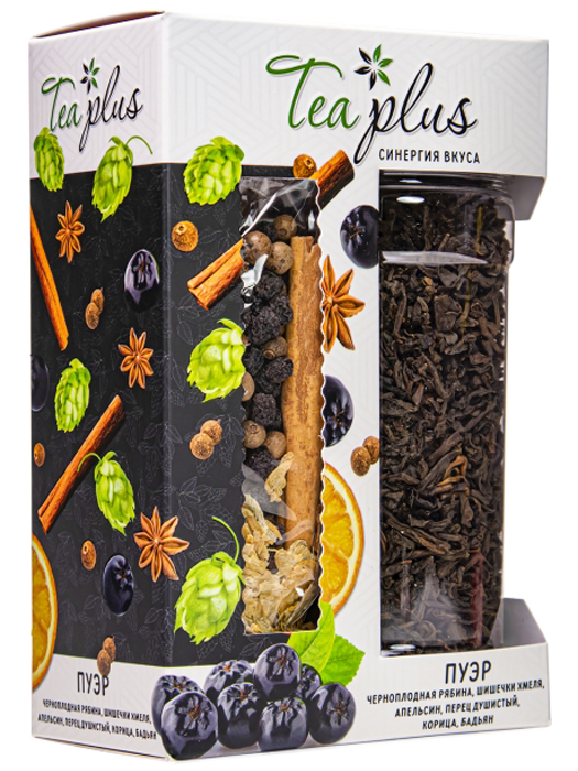 Чай ПУЭР TEA PLUS